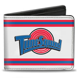 Bi-Fold Wallet - Space Jam TUNE SQUAD Logo Stripe White Red Blue