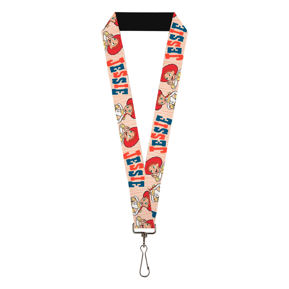 Lanyard - 1.0" - Toy Story JESSIE 2-Poses Pinks Red Blue