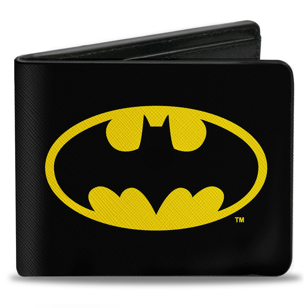 Bi-Fold Wallet - Batman Black Yellow