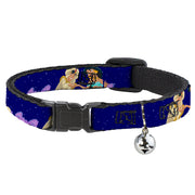 Cat Collar Breakaway - Aladdin & Jasmine Magic Carpet Ride Scenes