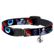 Cat Collar Breakaway - The Little Mermaid Ariel & Ursula Scenes