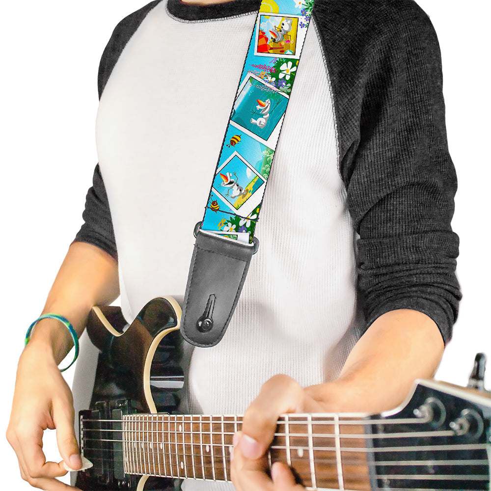 Guitar Strap - Olaf Summertime Snapshots