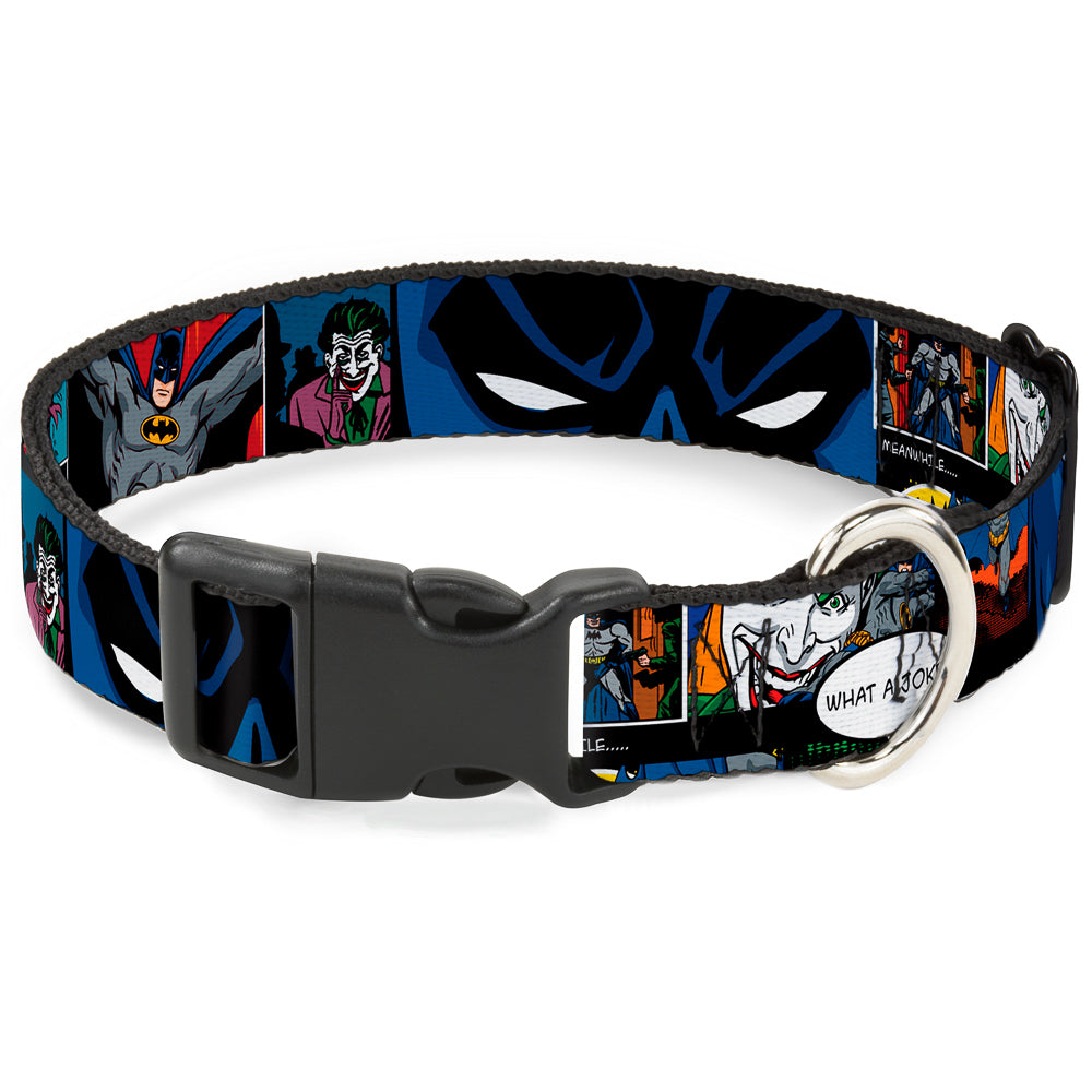 Plastic Clip Collar - Batman & Joker Comic Strip