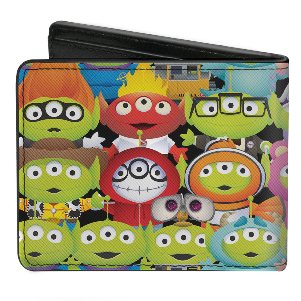 Bi-Fold Wallet - Toy Story Aliens Pixar Character Cosplay Mashup