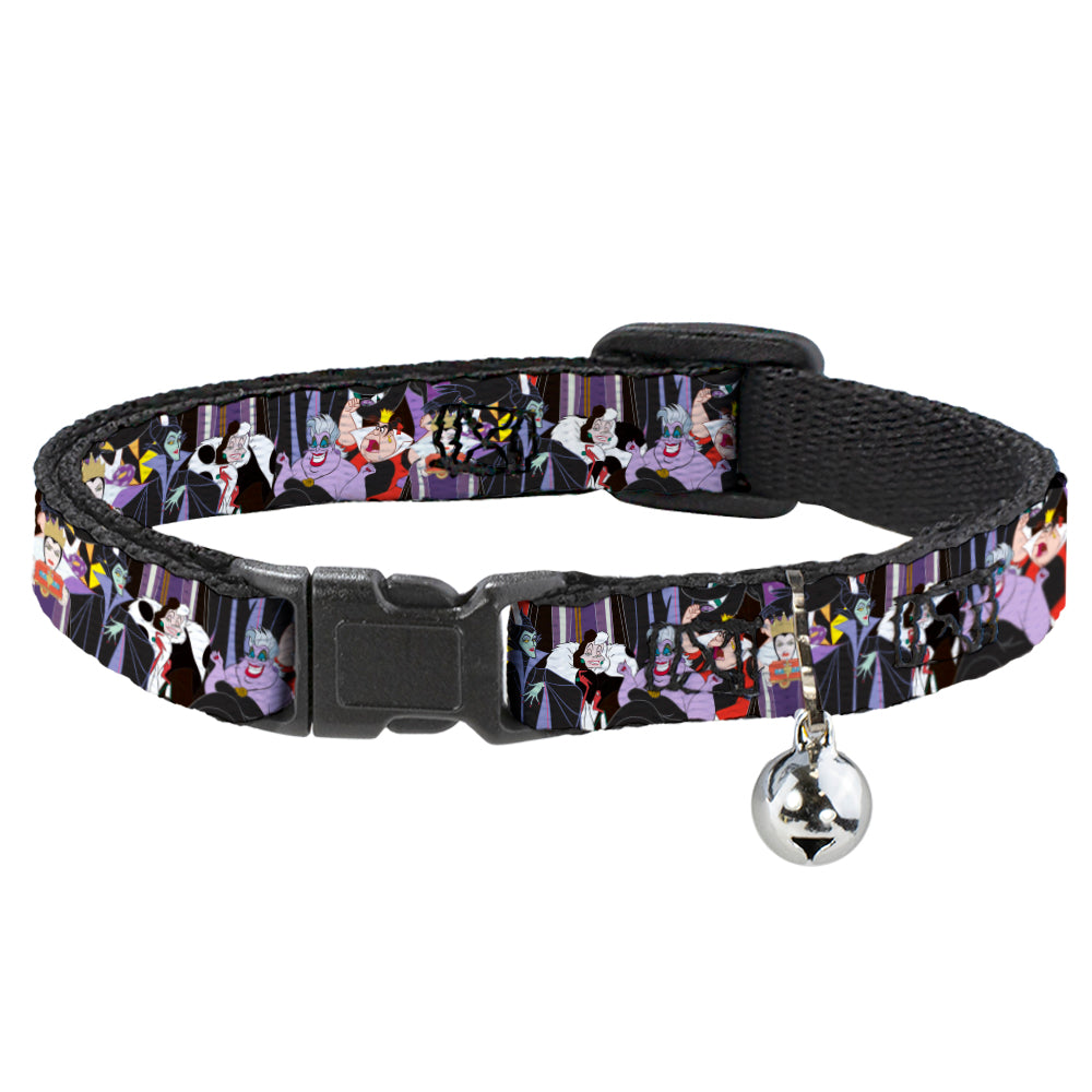 Cat Collar Breakaway - 5-Disney Villains Stacked