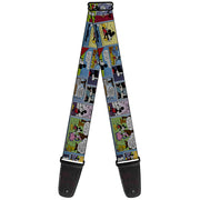 Guitar Strap - Mickey & Minnie Comic Strip