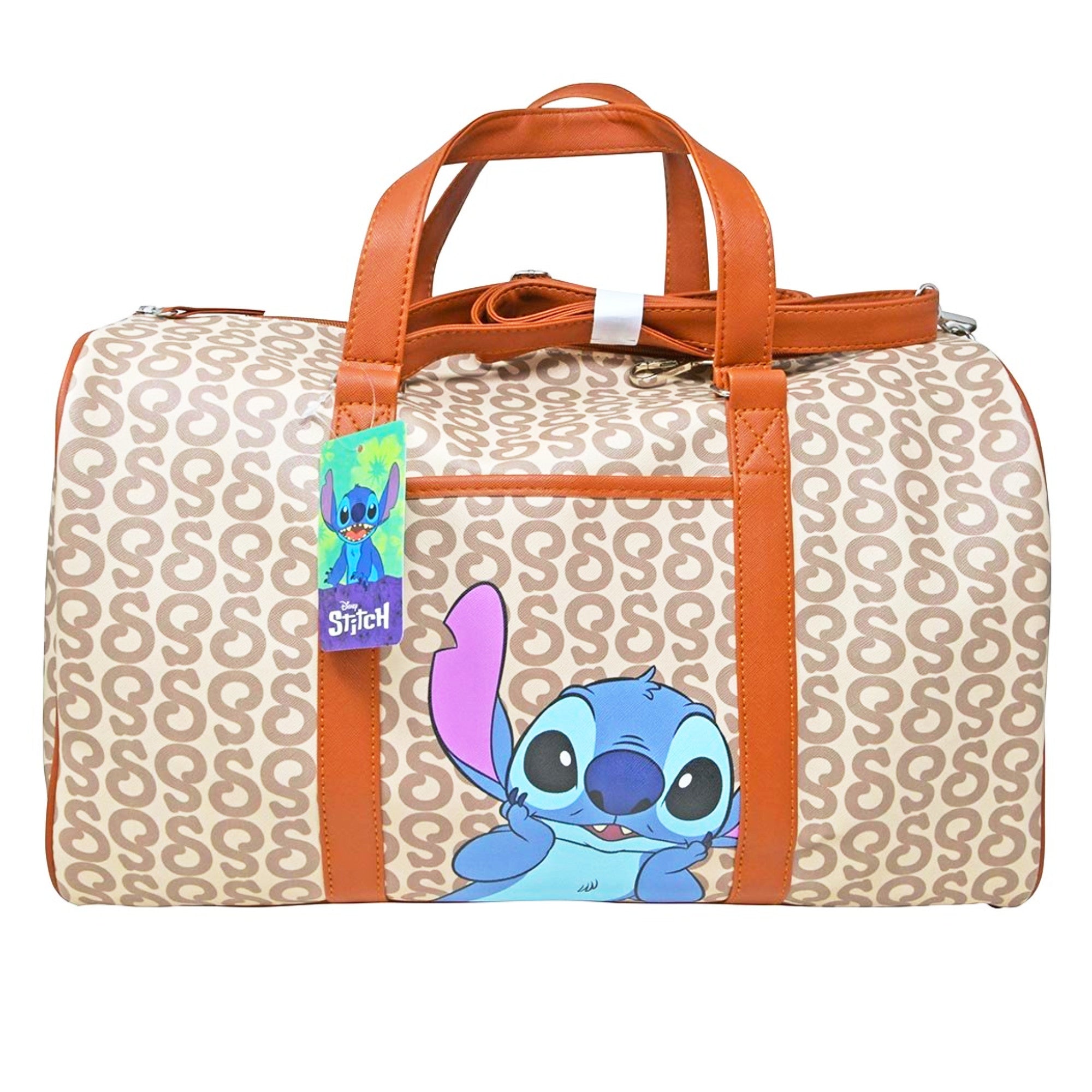 stitch duffle bag