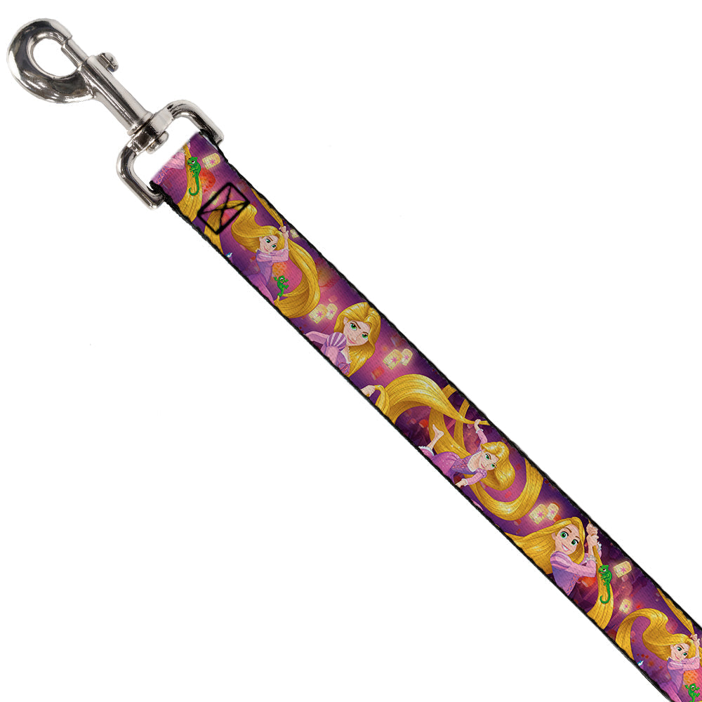 Dog Leash - Rapunzel 4-Tangled Poses/Pascal/Lights Light Purples