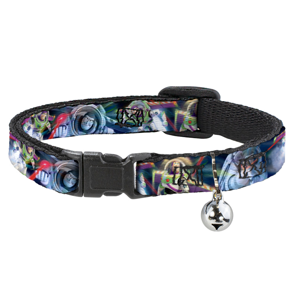 Cat Collar Breakaway - Buzz Lightyear Action Poses Stacked