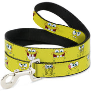 Dog Leash - SpongeBob Expressions Yellow