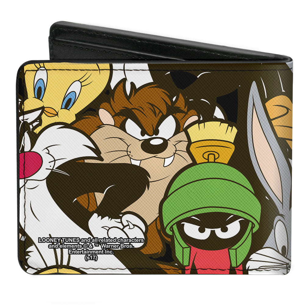 Bi-Fold Wallet - Looney Tunes 6-Character Stacked Collage