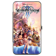 Hinged Wallet - KINGDOM HEARTS II 6-Character Group Pose Castle Pinks