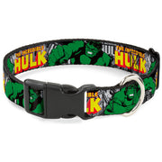 Plastic Clip Collar - THE INCREDIBLE HULK Action Poses/Stacked Comics