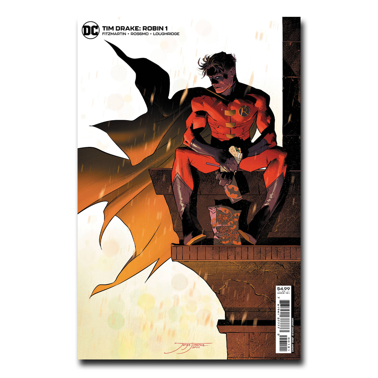 Tim Drake Robin #1 Cover B JIMENEZ