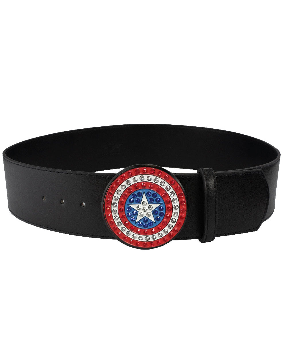 Marvel Captain America Shield with Rhinestones Cast 2.75" Belt