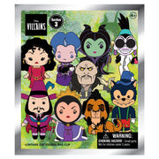 Disney Villains Collectible 3D Bag Clip Series 3 - Mystery Bag