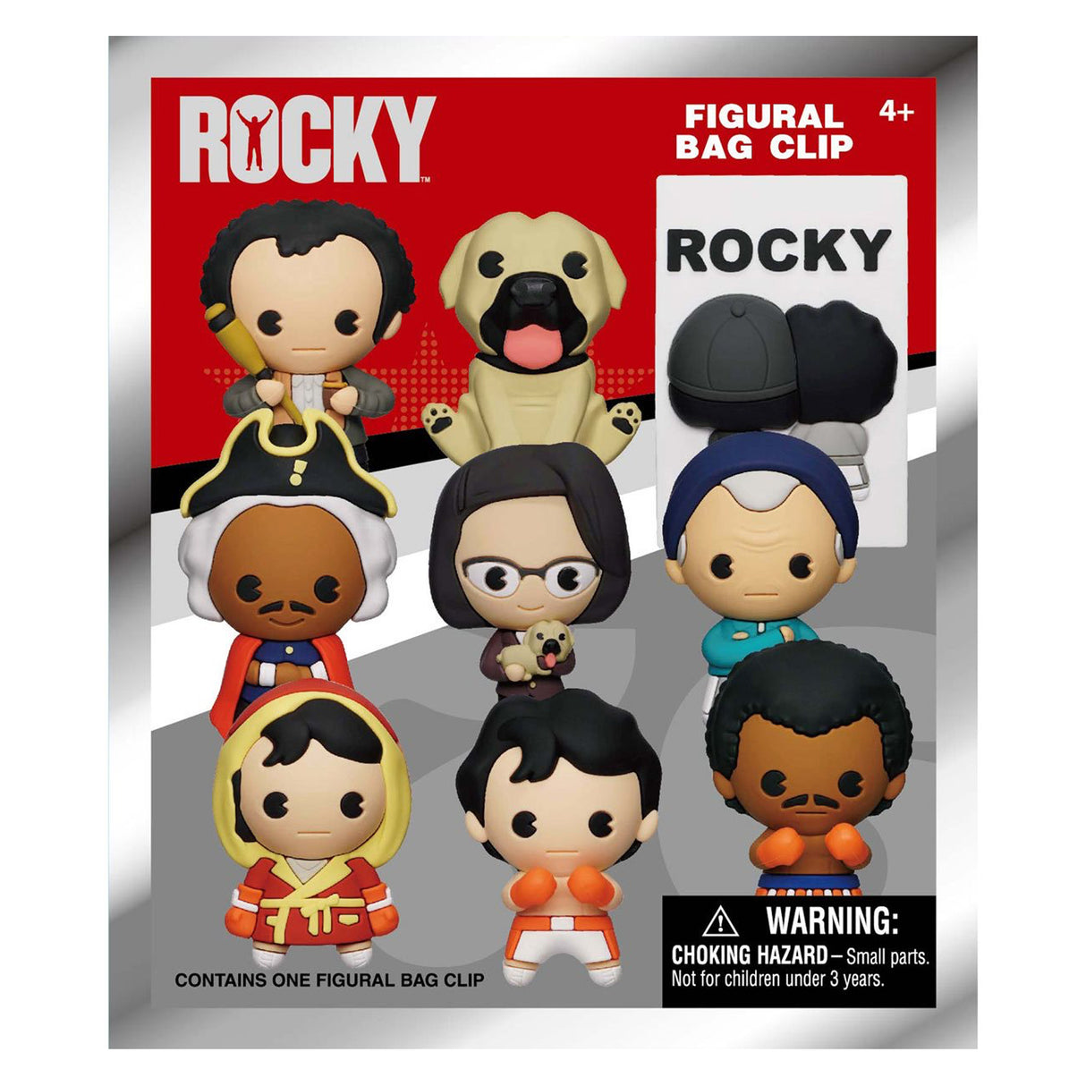 Rocky Collectible 3D Bag Clip - Mystery Bag