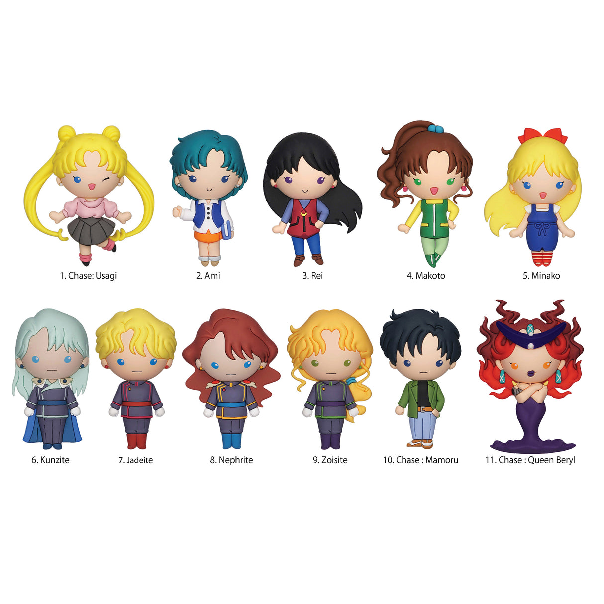 Sailor Moon Collectible 3D Bag Clip Series 5 - Mystery Bag