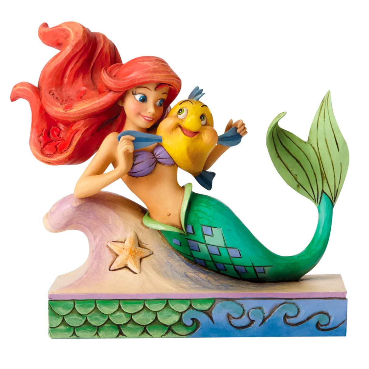 Disney Traditions - Ariel and Flounder "Fun and Friends" Figurine