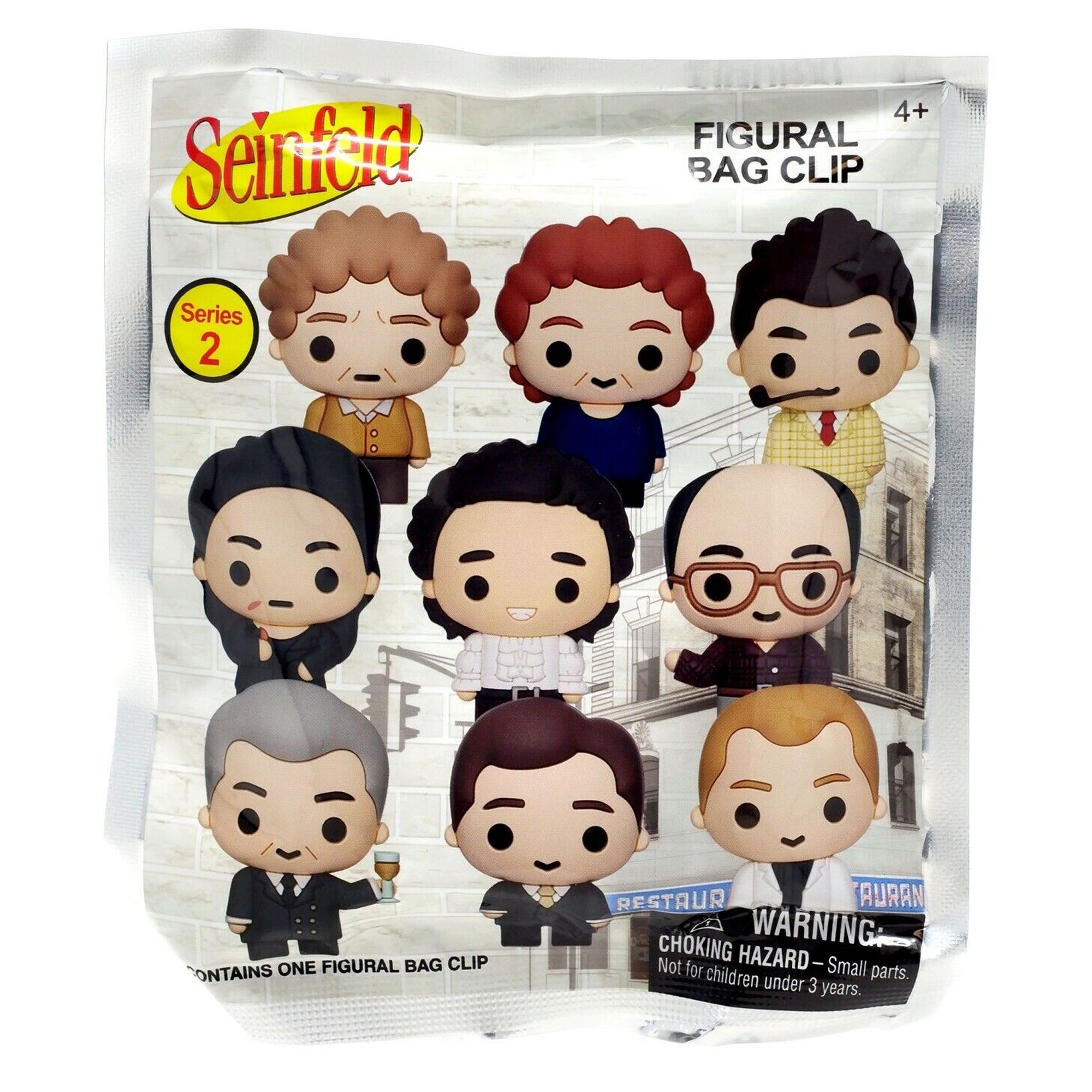 Seinfeld Television Series 2 Collectible 3D Bag Clip - Mystery Bag