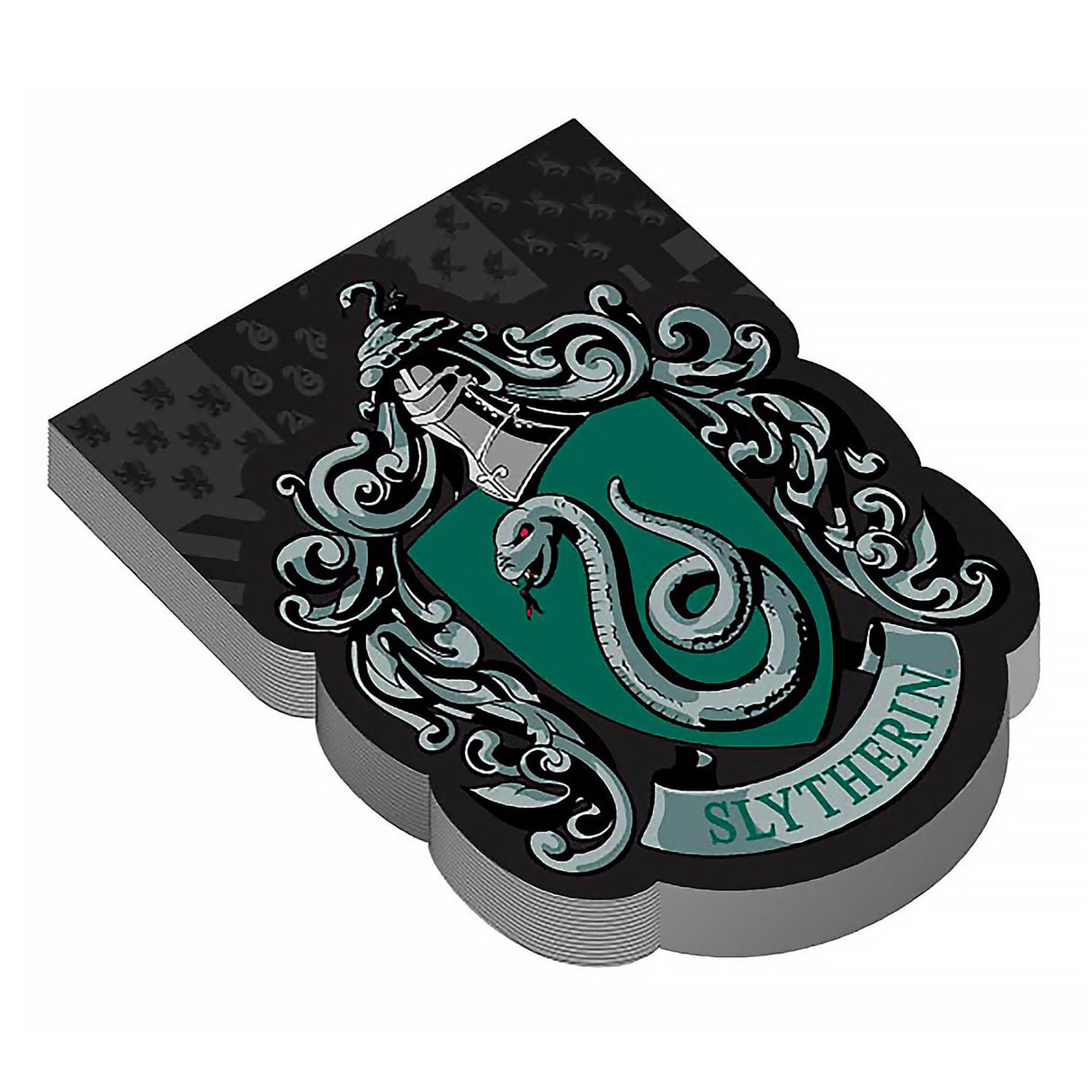 Harry Potter Hogwarts House Slytherin Logo Notepad