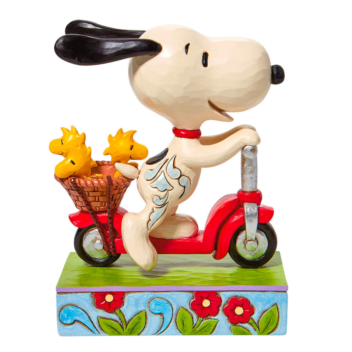 Jim Shore - Peanuts Snoopy "Scootin' Around" Figurine