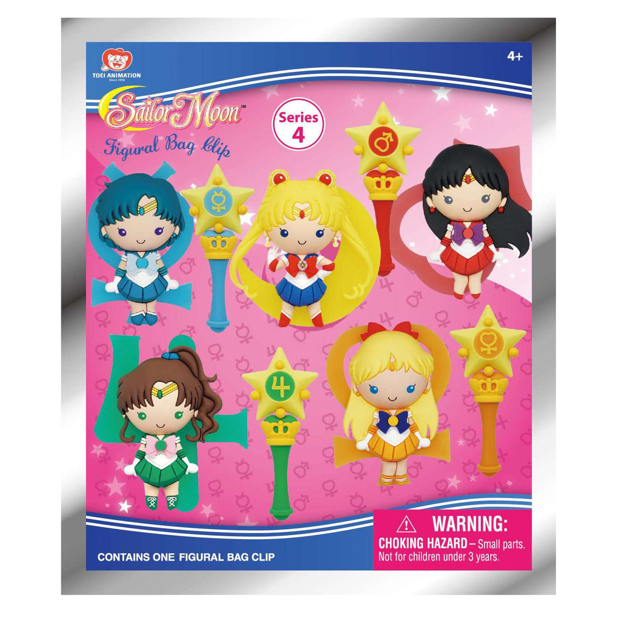 Sailor Moon 20th Anniversary Collectible 3D Bag Clip Series 4 - Mystery Bag