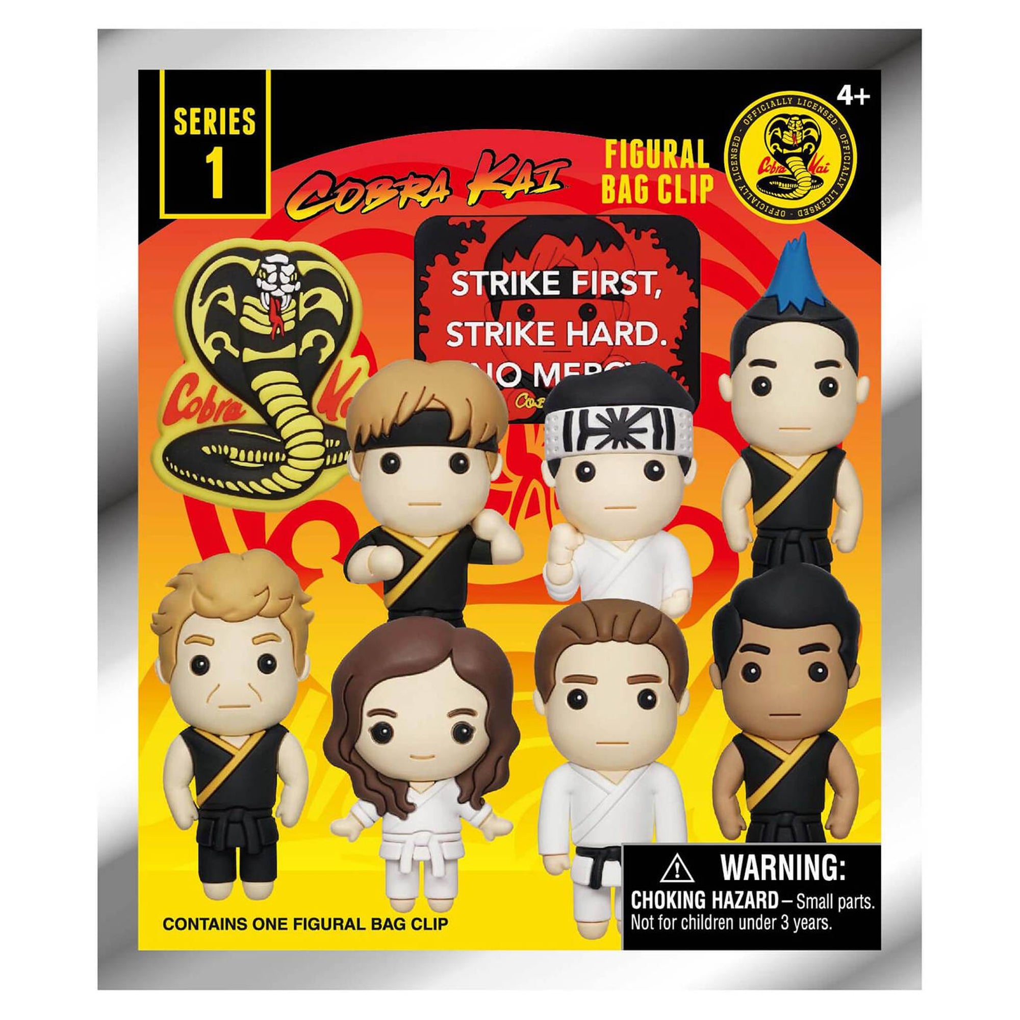 Cobra Kai Series 1 Collectible 3D Bag Clip - Mystery Bag