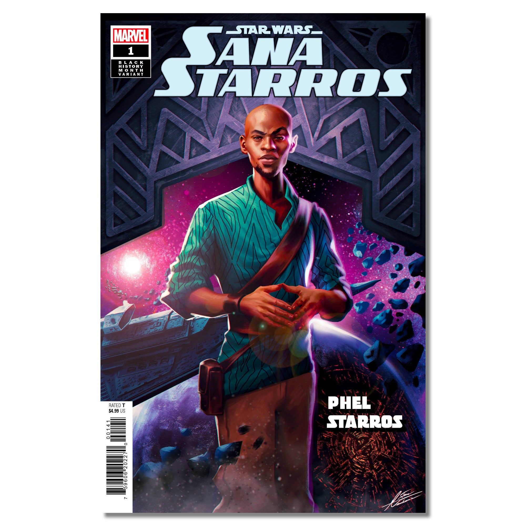 Star Wars Sana Starros #1 Manhanini Black History Month