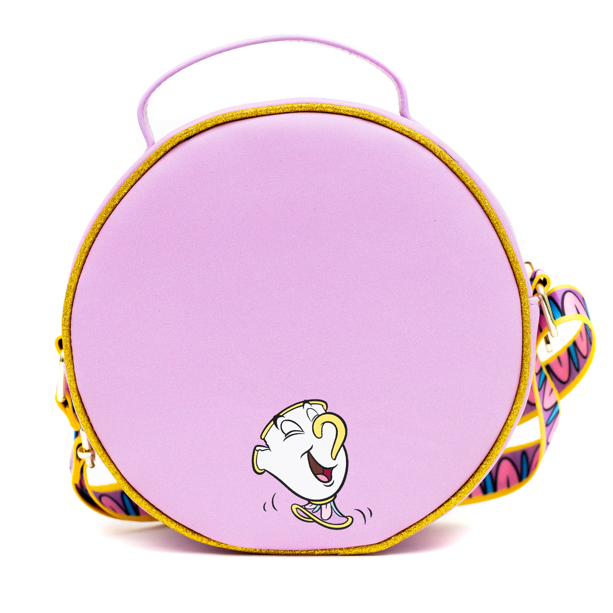 Disney Beauty and the Beast Chip Circle Crossbody Bag