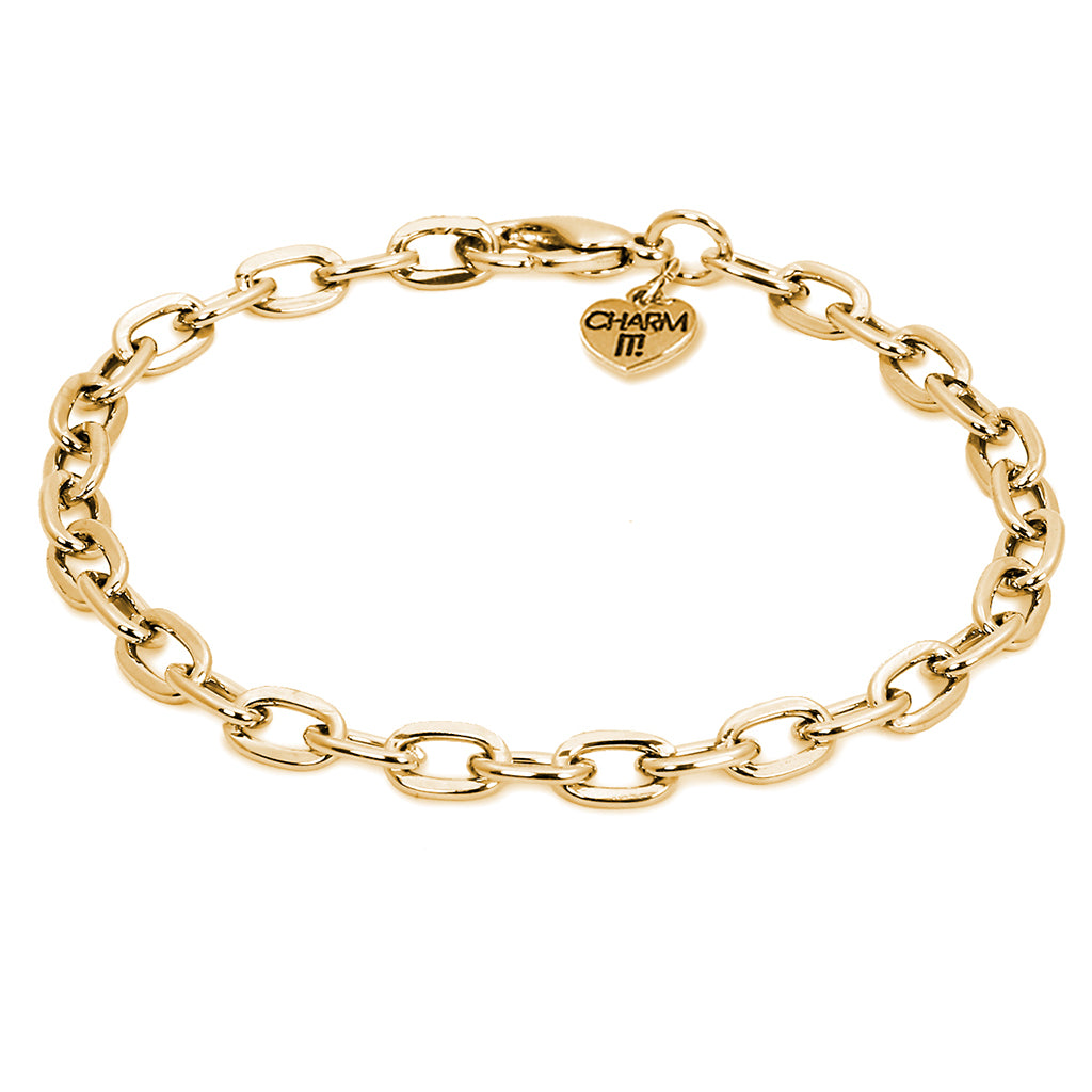 CHARM IT! - Starter Charm Chain Bracelet Gold