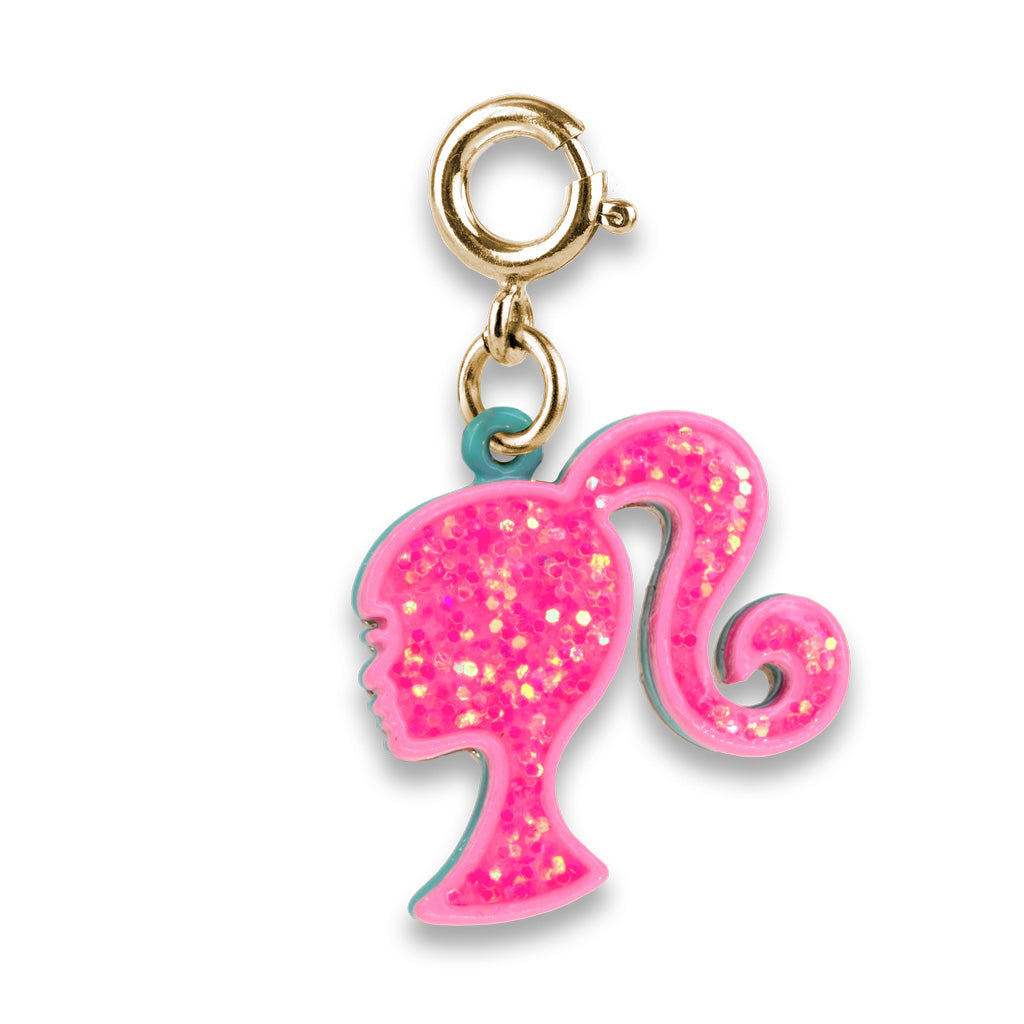 CHARM IT! - Gold Glitter Barbie Charm