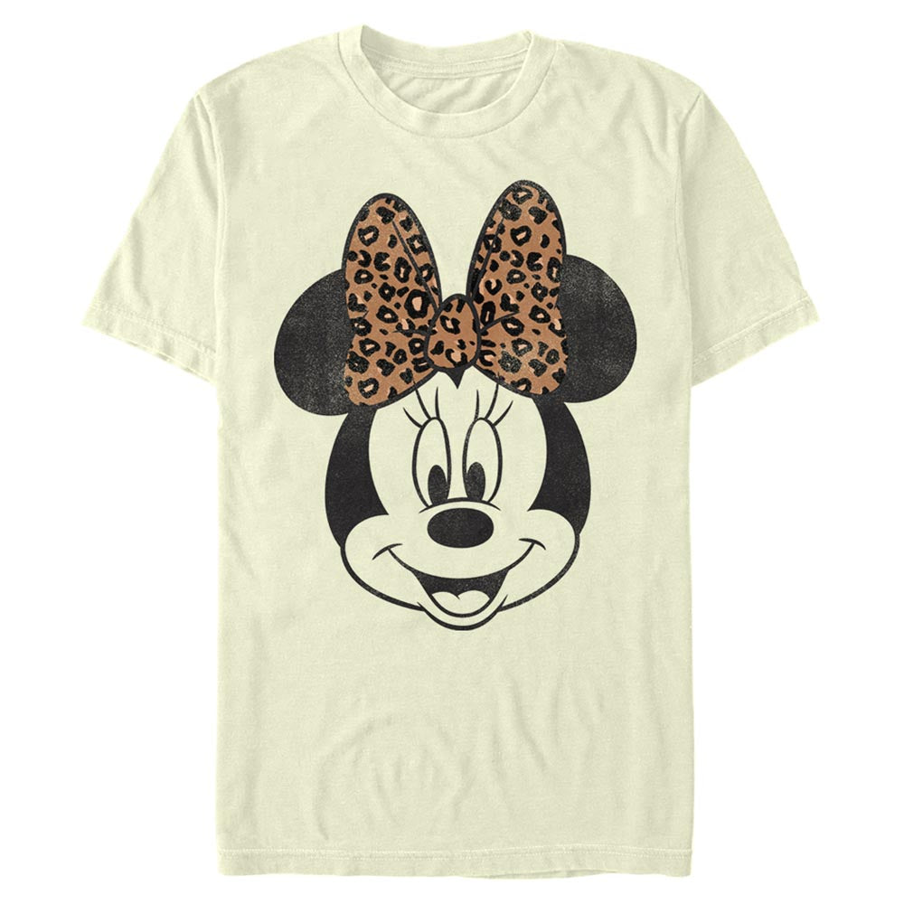 Mickey Mouse & Friends Modern Minnie Face Leopard