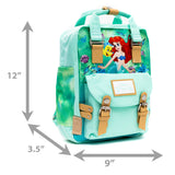 Disney The Little Mermaid Ariel Twill Multi-Compartment Mini Backpack