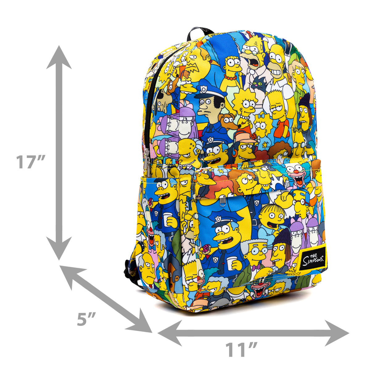 The Simpsons 17" Full Size Nylon Backpack