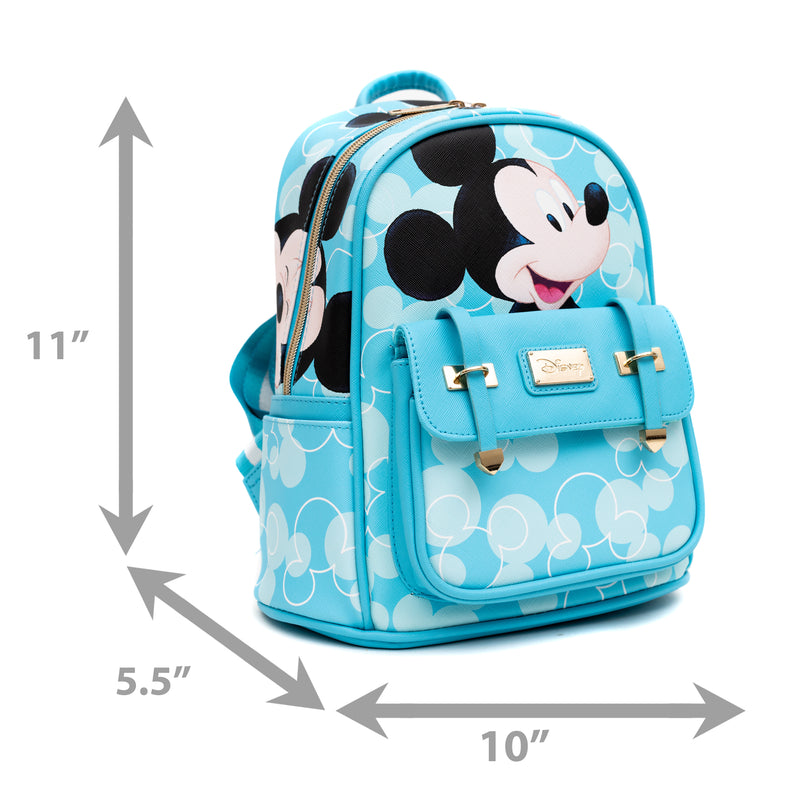 Mickey Mouse WondaPop 11 Vegan Leather Fashion Mini Backpack