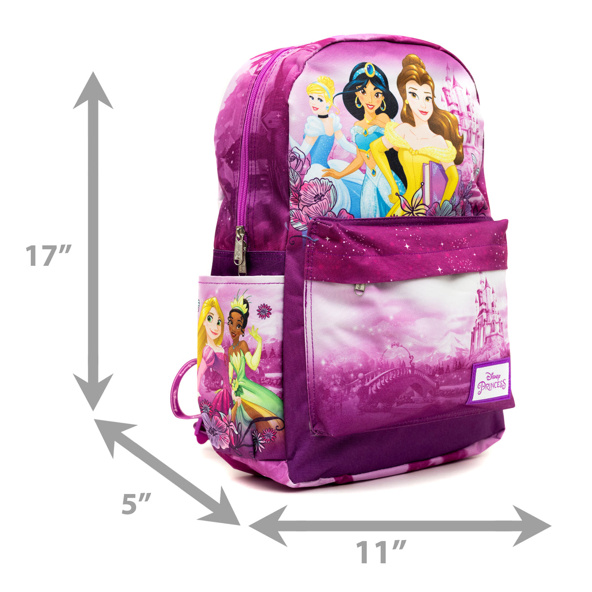 Disney Princesses 17" Full Size Nylon Backpack