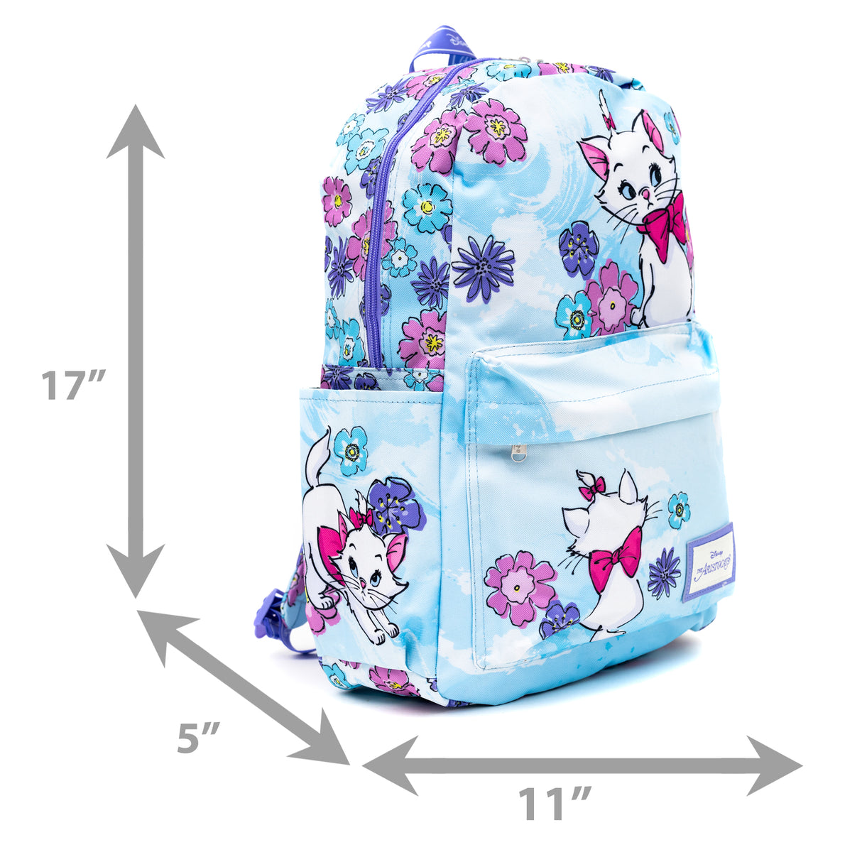 Disney Aristocats Marie 17" Full Size Nylon Backpack