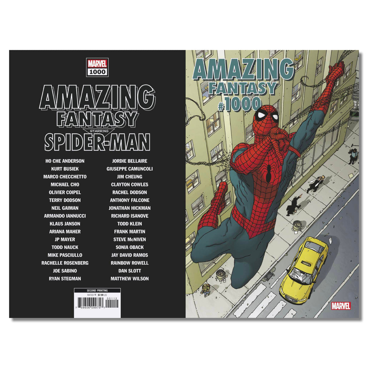 Amazing Fantasy #1000 2ND Printing Mcniven Var