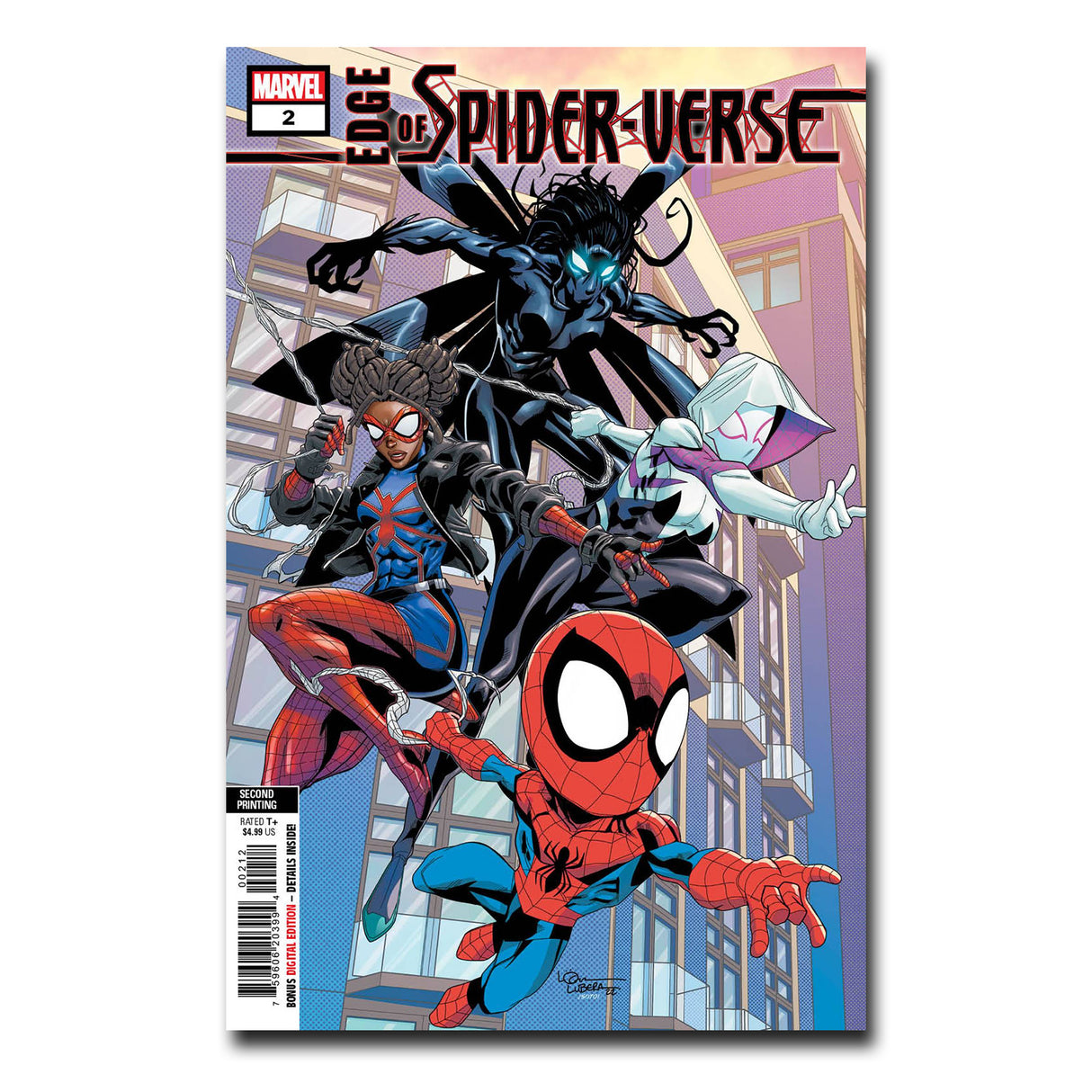 Edge of Spider-Verse #2 (of 5) 2ND Print Cover Variant LUBERA