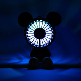 Disney Wireless Mickey Mouse Fan w/ LED Lights - 3 speed fan setting with lanyard accessories