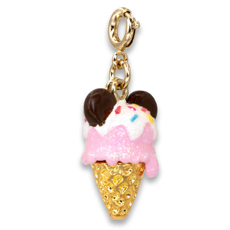 CHARM IT! - Disney Gold Mickey Mouse Ice Cream Charm