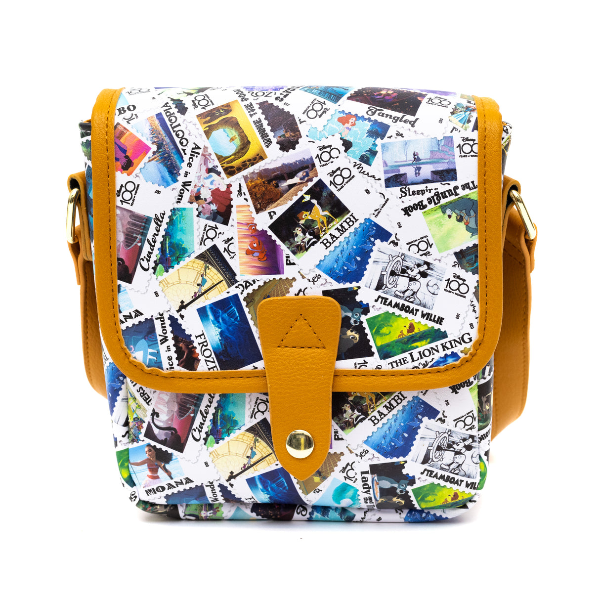 Disney 100 Years of Wonder Stamp Crossbody Bag