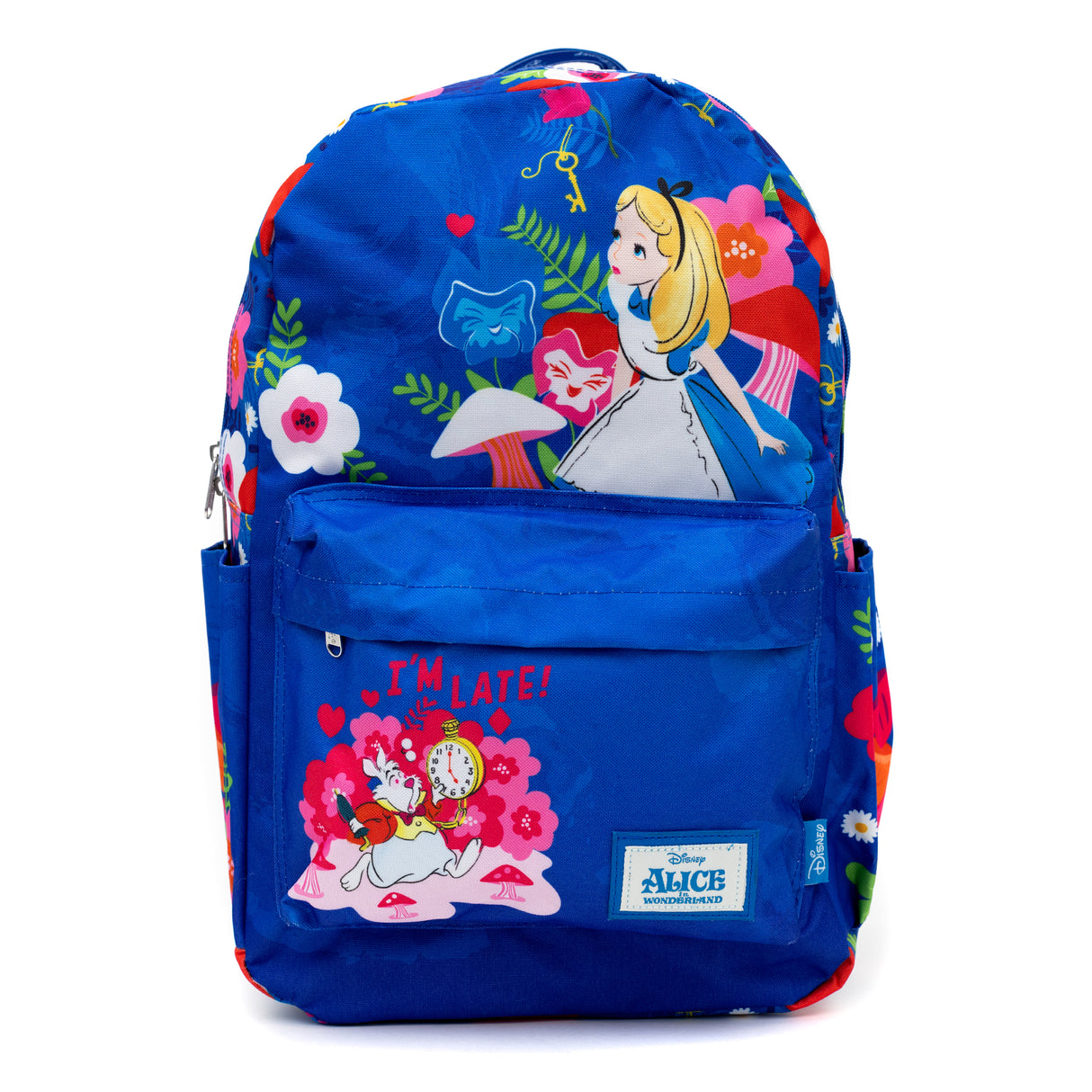 Disney Alice in Wonderland 17" Full Size Nylon Backpack