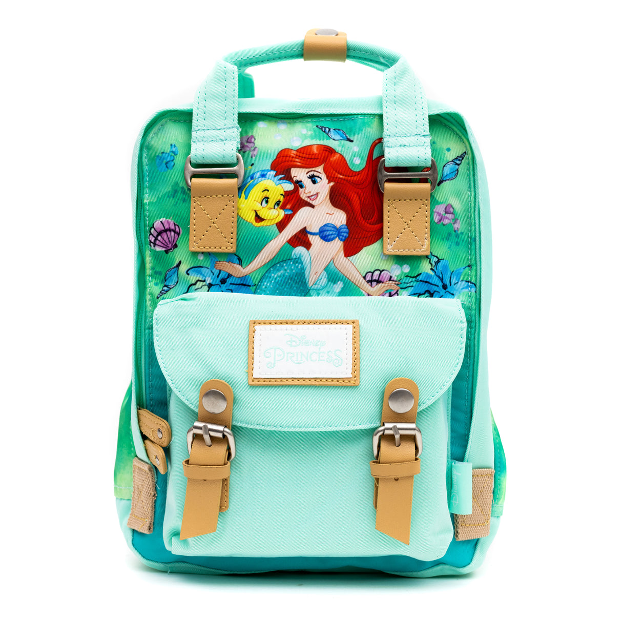 Disney The Little Mermaid Ariel Twill Multi-Compartment Mini Backpack