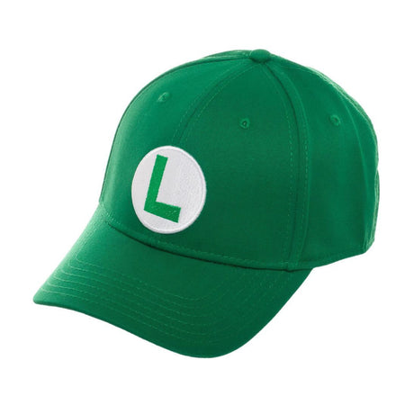 Super Mario Luigi Embroidered Flex Fit Hat FINALSALE