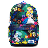 Disney Alice in Wonderland 17" Full Size Nylon Backpack