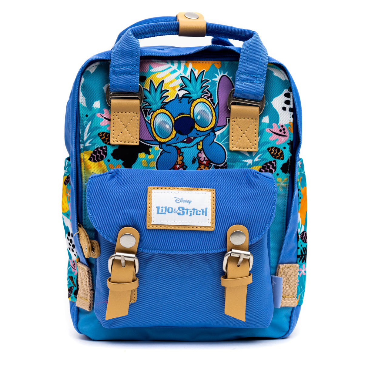 Disney Lilo and Stitch: Stitch Twill Multi-Compartment Mini Backpack