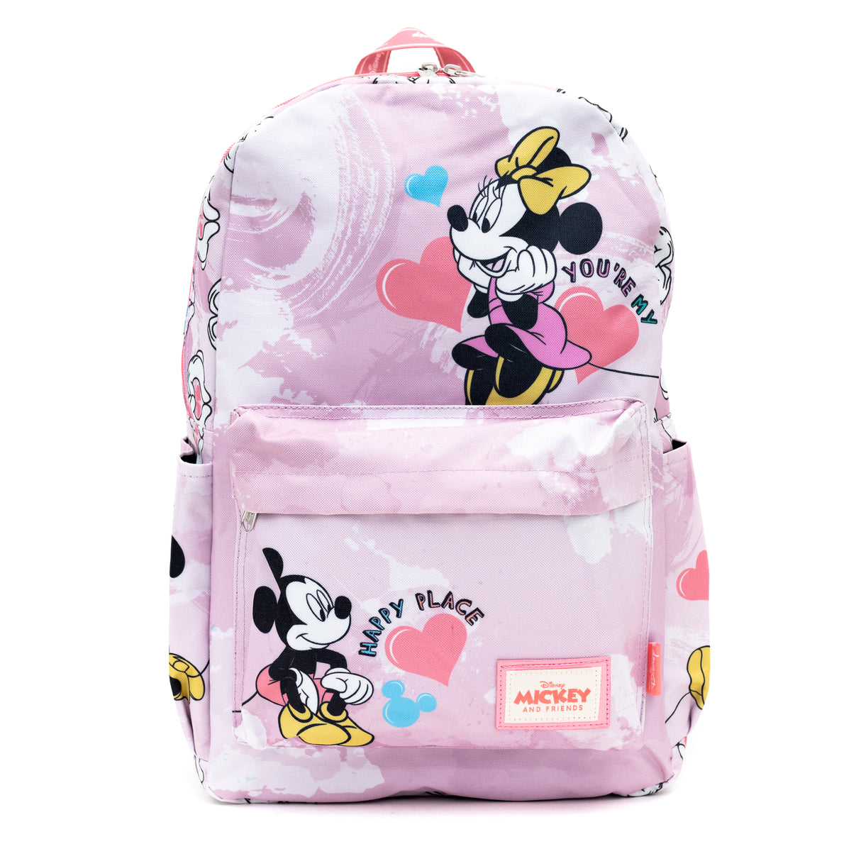 WondaPOP - Disney Mickey and Minnie 17" Full Size Nylon Backpack