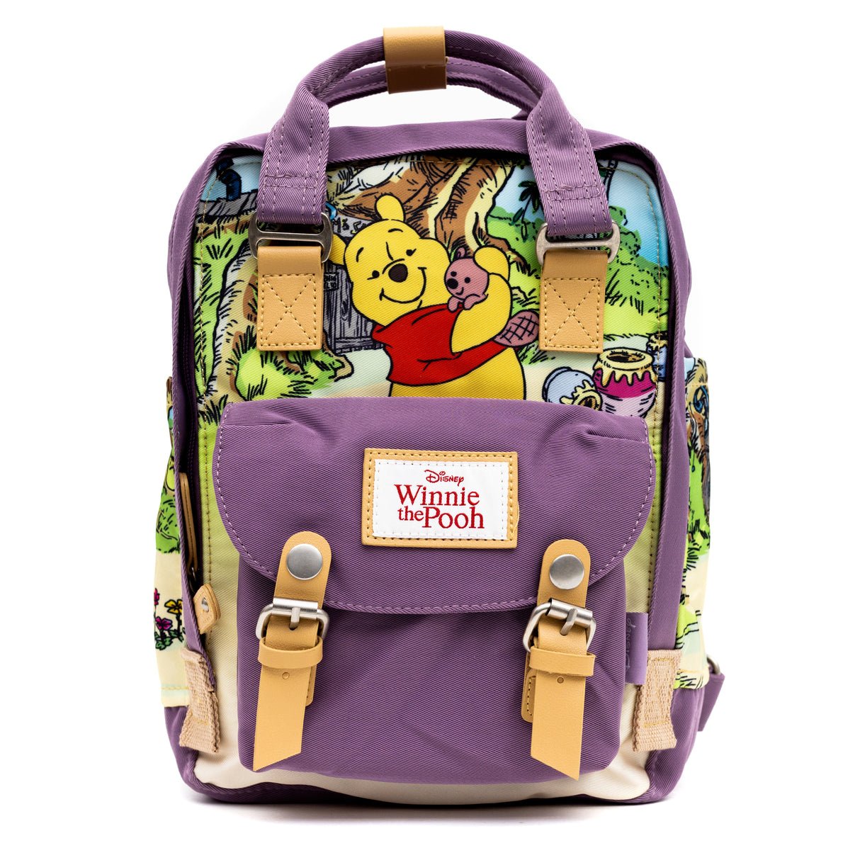 Disney Winnie the Pooh Twill Multi-Compartment Mini Backpack